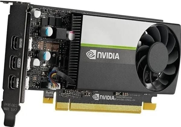 NVIDIA RTX A400 - Grafikkort - RTX A400 - 4 GB GDDR6 - PCIe 4.0 x8 - 4 x Mini DisplayPort