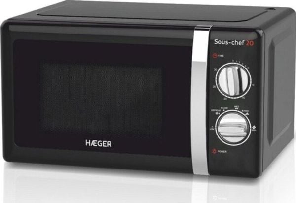 Haeger mikrobølgeovn Sous-szef 20 20L svart 700 W