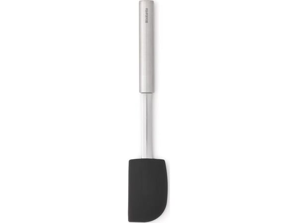 Brabantia 100390, Siliconskrapa, Svart, Metallisk, Silikon, Silver, 50 mm, 15 mm