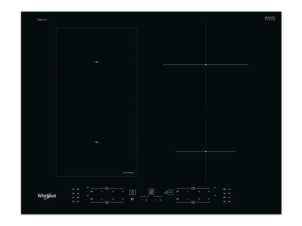 Whirlpool induktionshäll WLB 4265BF/IXL inbyggd