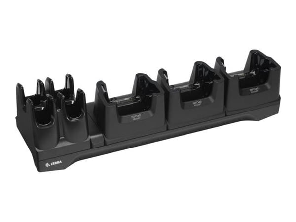 Zebra - Laddningsvagga - multi slot, 3 device, 4 toaster, charge only - utgångskontakter: 7 - för Zebra HC20, HC50, TC22, TC27