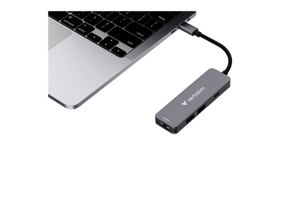 Verbatim - Dockningsstation - för bärbar dator - USB-C - HDMI
