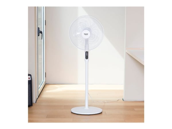 Taurus Ice Brise, Kotitaloustuuletin lavoilla, Valkoinen, Lattia, 48,65 dB, 40 cm, 51,49 m³/h
