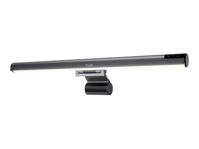 Trust Shyne - Skjermklipslys - LED - klemmemonterbar - 3 W - klasse G - warm white/medium white/cold white light - 2700-6000 K - svart