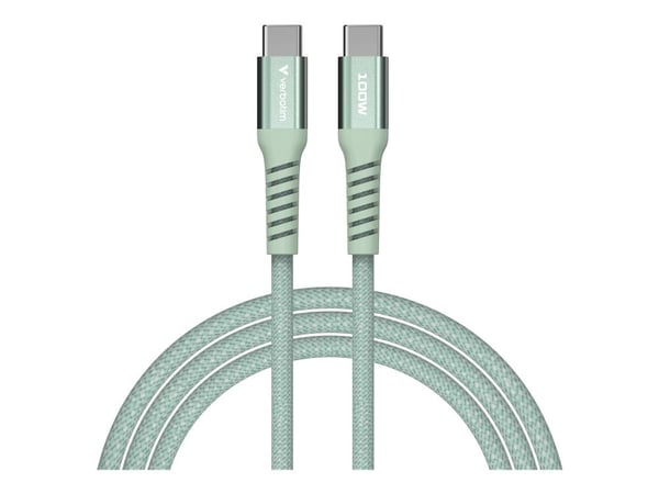 Verbatim 31855, 1,2 m, USB C, USB C, USB 2.0, 0,48 Gbit/sek, vihreä
