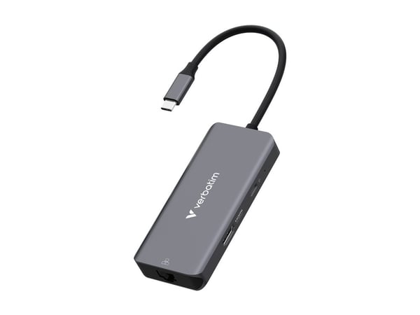 Verbatim - Dockningsstation - för bärbar dator - USB-C - HDMI - 1GbE