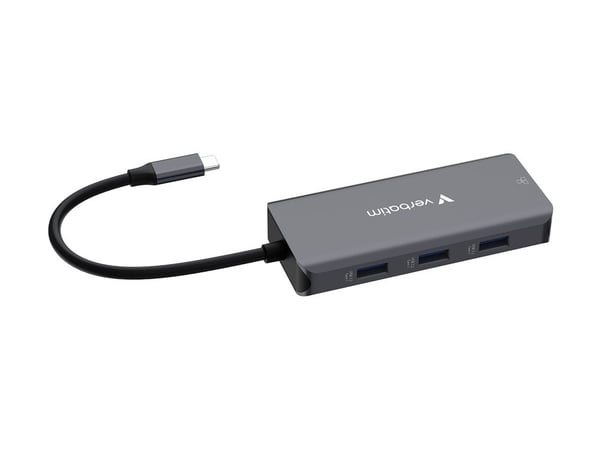 Verbatim - Dockningsstation - för bärbar dator - USB-C - HDMI - 1GbE