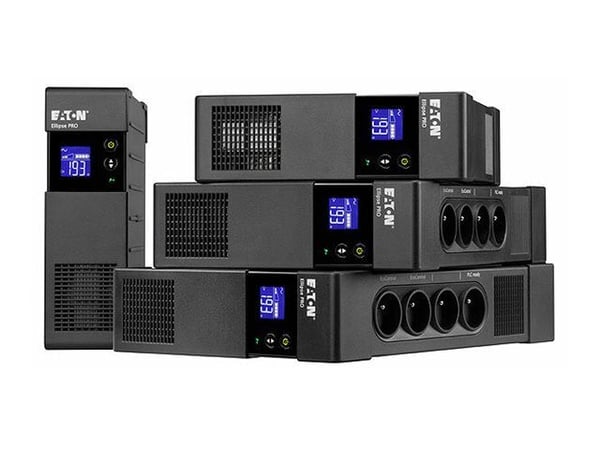 Eaton Ellipse PRO 1600 - UPS - AC 230 V - 1000 watt - 1600 VA - 9 Ah - USB - utgangskontakter: 8 - 2U - 19"