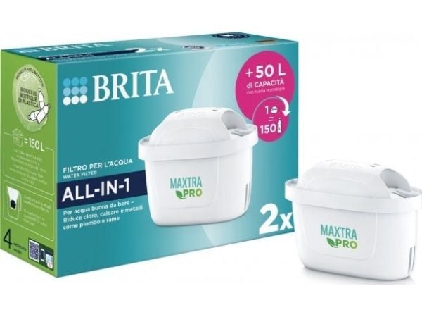 Brita Maxtra Pro All-in-1, 2 kpl, Brita, Vesisuodatinpatruuna