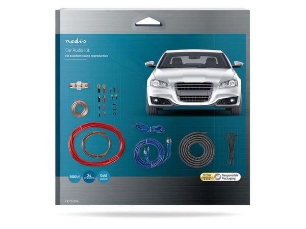 Nedis CKIT910VA, 761 g, 230 mm, 80 mm, 230 mm, Sort, Blå, Rød