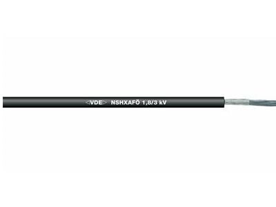 LAPP anslutningskabel NSHXAFÖ 1,8/3 kV 1 x 4 mm² svart 100 m 3022675-100