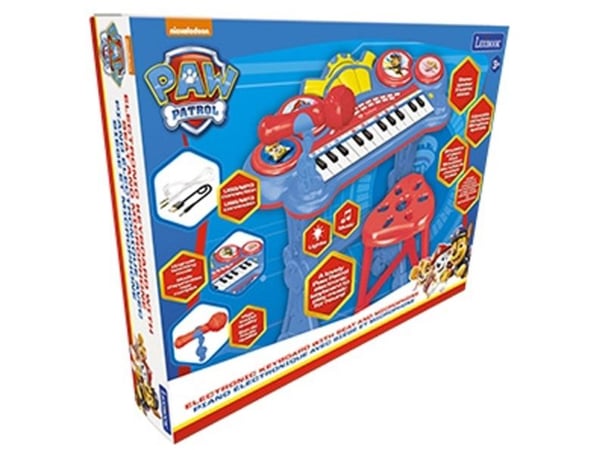Lexibook Paw Patrol K707PA, Musikalsk leke, Piano, 3 år, AA, Flerfarget