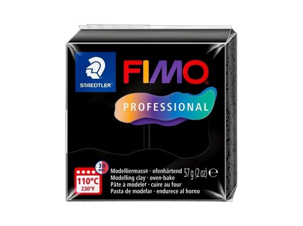 Staedtler FIMO 8040, Modelleringsleire, Sort, Voksen og barn, 1 stykker, Gutt/Jente, 1 farger