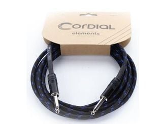 Cordial 14770, 6,35 mm, Hanstik, 6,35 mm, Hanstik, 5 m, musta, sininen