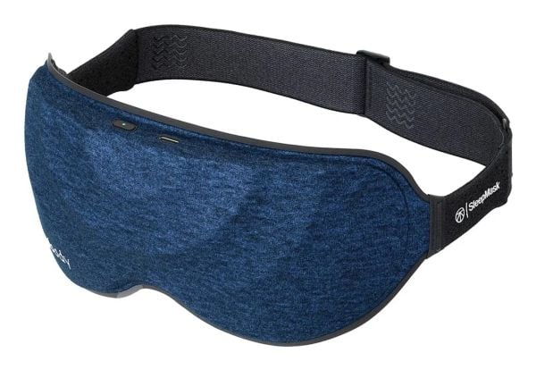 Therabody SleepMask, Yhdistelmähieronta, Kasvot, musta, Sininen, ABS, Kangas, PVC-muovi, Polykarbonaatti (PC), Akku, 240 min