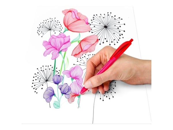 Staedtler ball 4230 M, Klips, Assorterte farger, 8 stykker