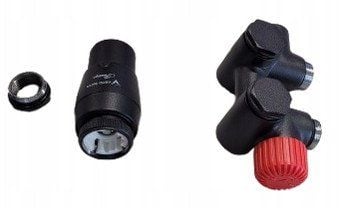 Vario Thermostatic Thermo Integra DUO venstre svart struktur IDGS0214CFK/L