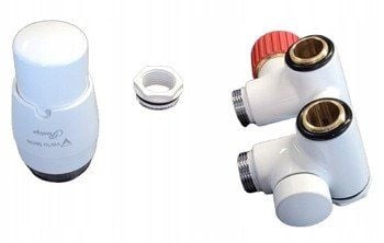 Varioterm Vario Term termostatsett Integra DUO høyre hvit blank IDGS0206CFK/P Varioterm Vario Term termostatsett Integra DUO høyre hvit blank IDGS0206CFK/P