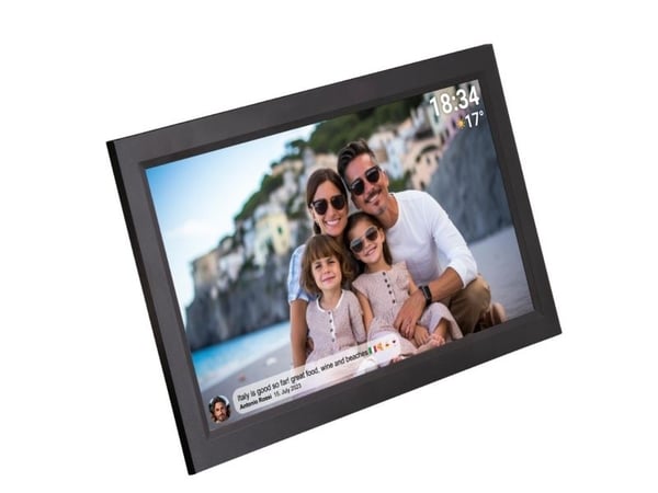 Denver PFF-1503B, 39,6 cm (15.6"), 1920 x 1080 piksler, IPS, JPEG, 16 GB, MicroSD (TransFlash)