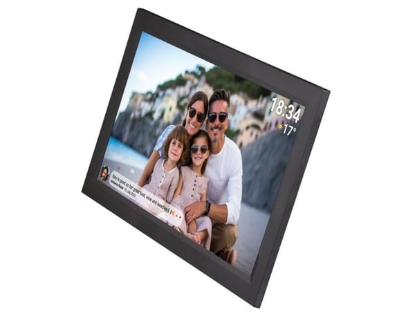 Denver PFF-1503B, 39,6 cm (15.6"), 1920 x 1080 piksler, IPS, JPEG, 16 GB, MicroSD (TransFlash)