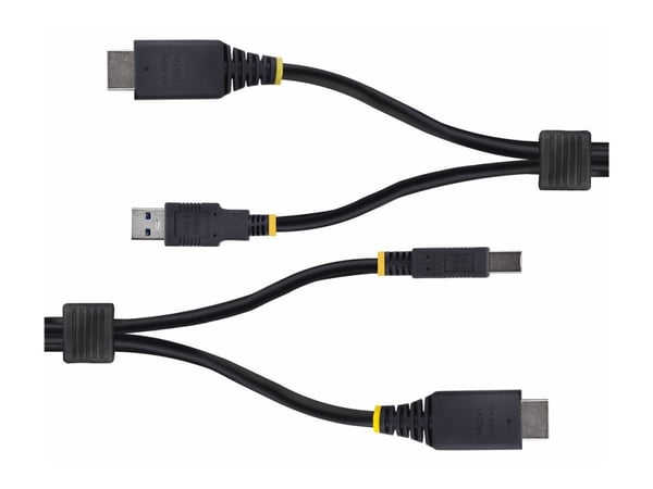 StarTech.com HU12210-KVM-CABLE, 3,1 m, USB, USB, HDMI, musta, HDMI + USB 3.2 Gen 1 Type-A