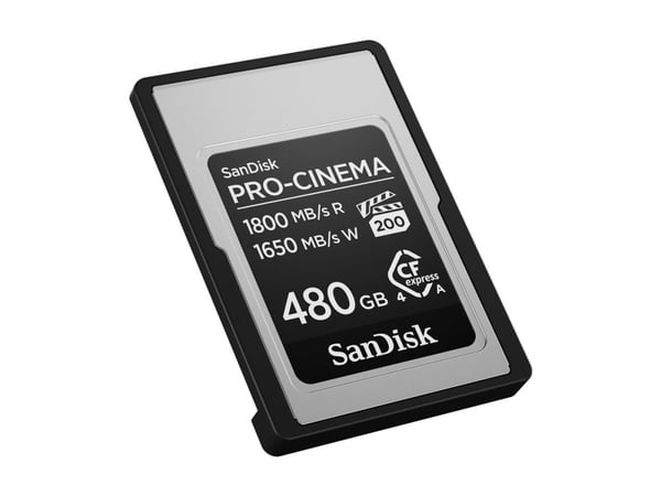 SanDisk PRO-CINEMA - Flashminnekort - 480 GB - CFexpress-type A