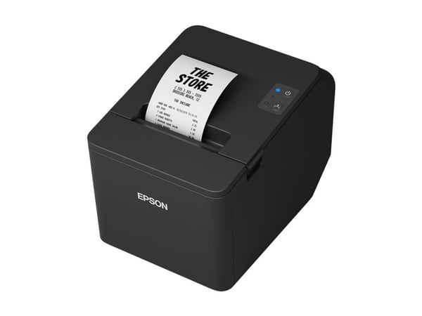 Epson TM T20IV (101) - Kvitteringsskriver - termolinje - Rull (7,95 cm) - 203 x 203 dpi - inntil 250 mm/sek - USB, seriell - kutter - delkuttskjære...