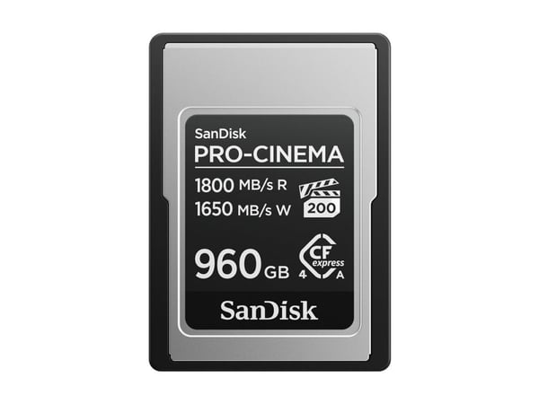 SanDisk PRO-CINEMA - Flash-minneskort - 960 GB - CFexpress typ A