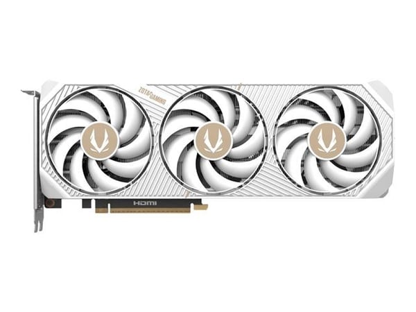 ZOTAC GAMING GeForce RTX 5070 AMP - White Edition - grafikkort - GeForce RTX 5070 - 12 GB GDDR7 - PCIe 5.0 x16 - 3 x DisplayPort, HDMI - hvit