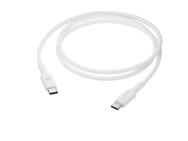 dbramante1928 re-charge - USB-kabel - 24 pin USB-C (hann) til 24 pin USB-C (hann) - 1 m - hvit