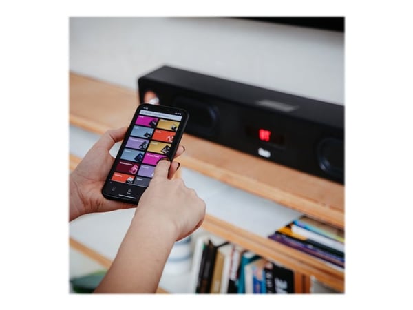 Teufel Cinebar Ultima - Soundbar - 4.2-kanals - trådlös - Bluetooth - 380 Watt - 2-vägs - svart