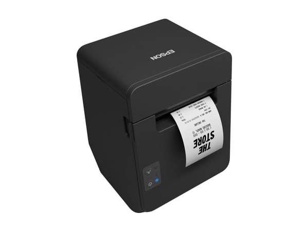 Epson TM T20IV (102A0) - Kvitteringsskriver - termolinje - Rull (7,95 cm) - 203 x 203 dpi - inntil 250 mm/sek - USB, seriell, LAN - kutter - delkut...