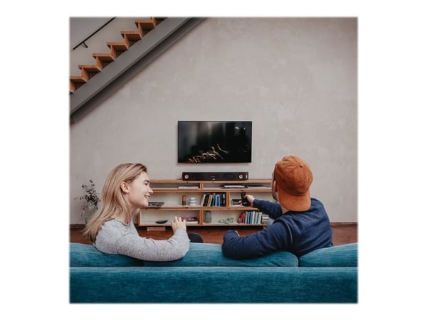 Teufel Cinebar Ultima - Soundbar - 4.2-kanals - trådlös - Bluetooth - 380 Watt - 2-vägs - svart