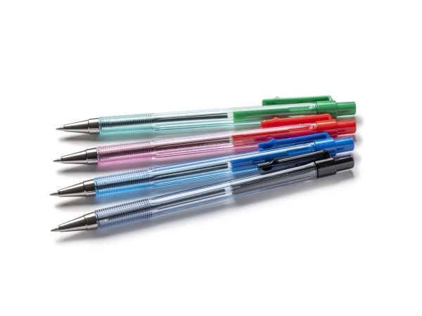 Pilot BP-S Matic, Clip, Clip-on retractable ballpoint pen, Refillable, Black