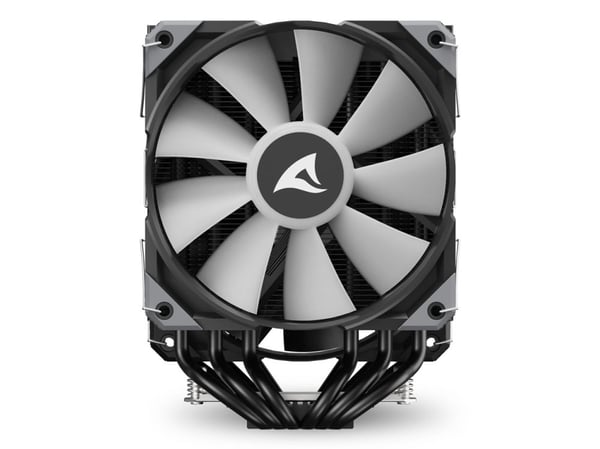 Sharkoon A60 RGB, Luftkjøler, 12 cm, 500 RPM, 1800 RPM, 121,55 m³/t, Svart