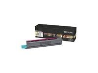 Lexmark C925H2MG, 7500 sivua, Magenta, 1 kpl
