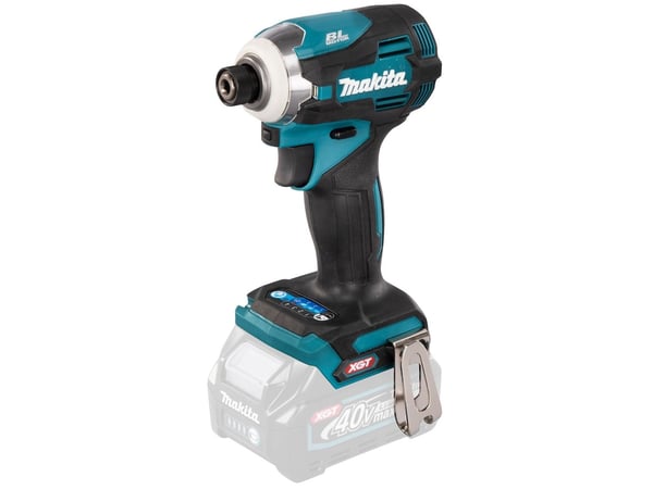 Makita TD001G - Støtdriver - trådløs - 600 W - 4 hastigheter - 1/4" sekskantspor - 220 N·m - uten batteri - 40 V - SOLO