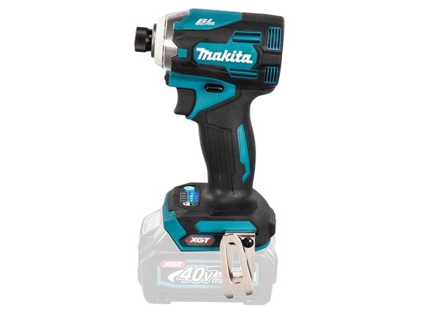 Makita TD001G - Støtdriver - trådløs - 600 W - 4 hastigheter - 1/4" sekskantspor - 220 N·m - uten batteri - 40 V - SOLO