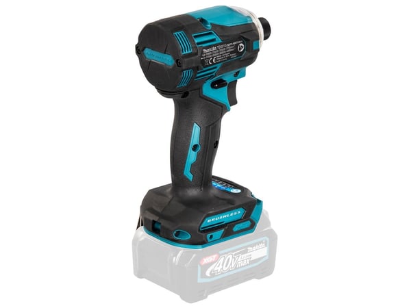 Makita TD001G - Støtdriver - trådløs - 600 W - 4 hastigheter - 1/4" sekskantspor - 220 N·m - uten batteri - 40 V - SOLO