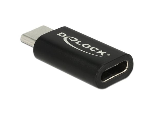 Delock - USB-sovitin - USB-C (han) til USB-C (hun) - USB 3.1 Gen 2 - lajittelu - lajittelu