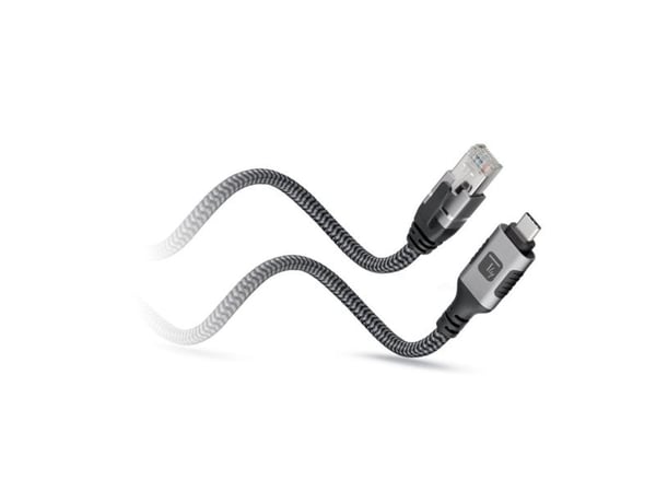 USB-C til Gigabit Ethernet RJ45 nettverkskabel 3m