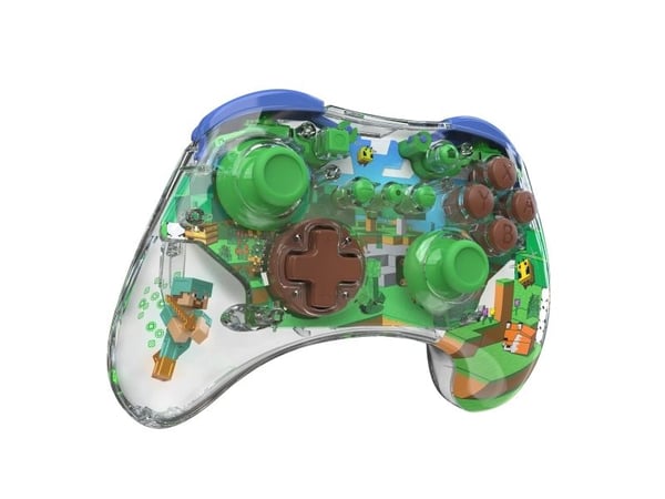 PDP Realmz, Gamepad, Nintendo Switch, Nintendo Switch OLED, D-måtte, Hjemknap, Knappen Del, Analog/digital, Kabel &amp; trådløs, USB Type-C