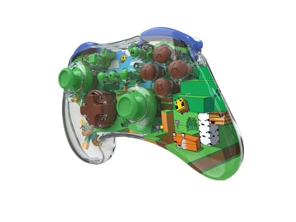 PDP Realmz, Gamepad, Nintendo Switch, Nintendo Switch OLED, D-måtte, Hjemknap, Knappen Del, Analog/digital, Kabel &amp; trådløs, USB Type-C