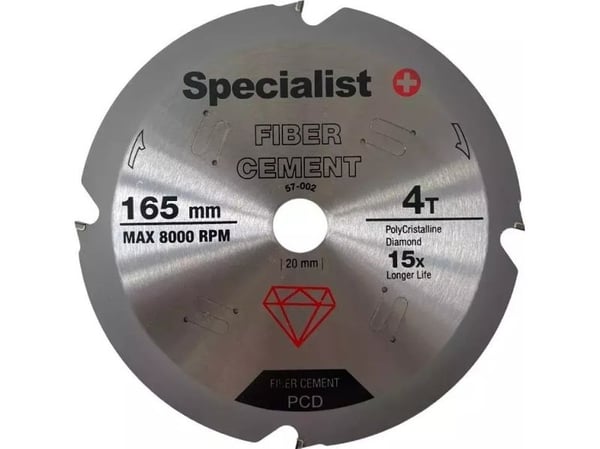 SPECIALIST+ klinga för cement 4T 165 x 20 mm SPECIALIST+ klinga för cement 4T 165 x 20 mm