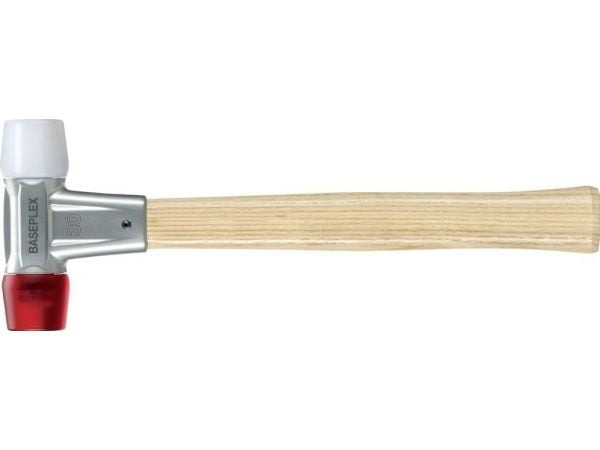 Halder BASEPLEX 3968.025 gummiklubbe, ergonomisk grep, hard, 215 g, 270 mm, 1 stk