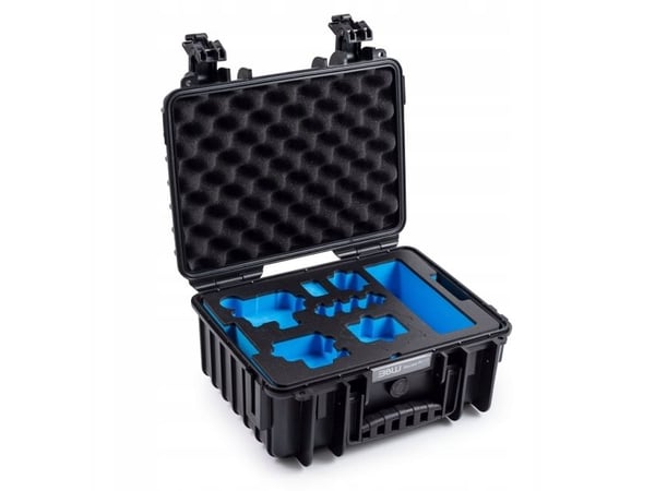 B&W Cases PP.117.GoPro13, Hård veske, Sort, Skum, Polypropylen (PP), Monokromatisk, 11,7 l, -30 - 80 °C