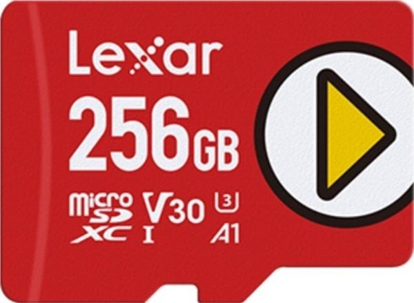 Lexar PLAY - Flashminnekort - 256 GB - UHS-I U1 / Class10 - microSDXC UHS-I