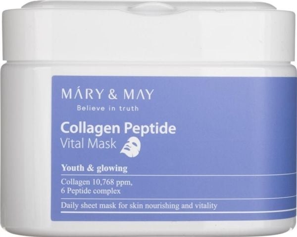 Mary&May Collagen Peptide Vital Mask 30 stk