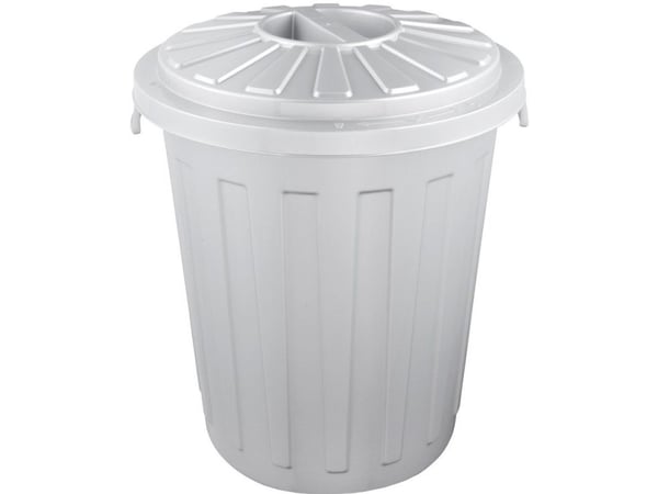 Waste bin Mats 23L Maxi O36x42cm silver 4001515213950 Waste bin Mats 23L Maxi O36x42cm silver 4001515213950