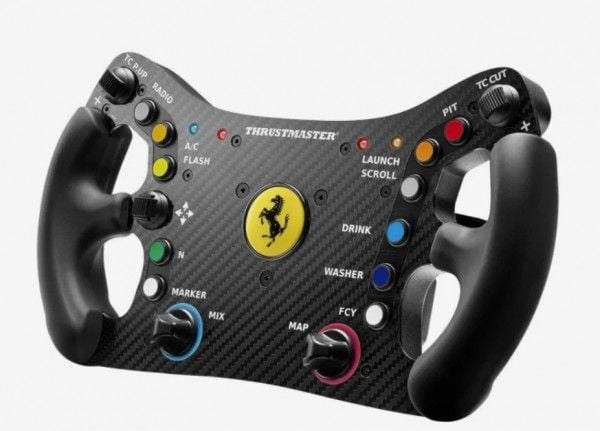 Thrustmaster Ferrari 488 GT3 Wheel Add-On, Ratt, PC, Xbox One, Xbox One S, Xbox One X, Xbox Series S, Xbox Series X, PlayStation 4, PlayStation 5, ...